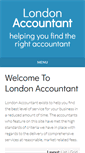 Mobile Screenshot of londonaccountant.co.uk